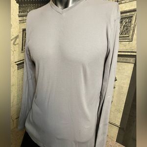 Long sleeve tie shirt by Calvin Klein size large